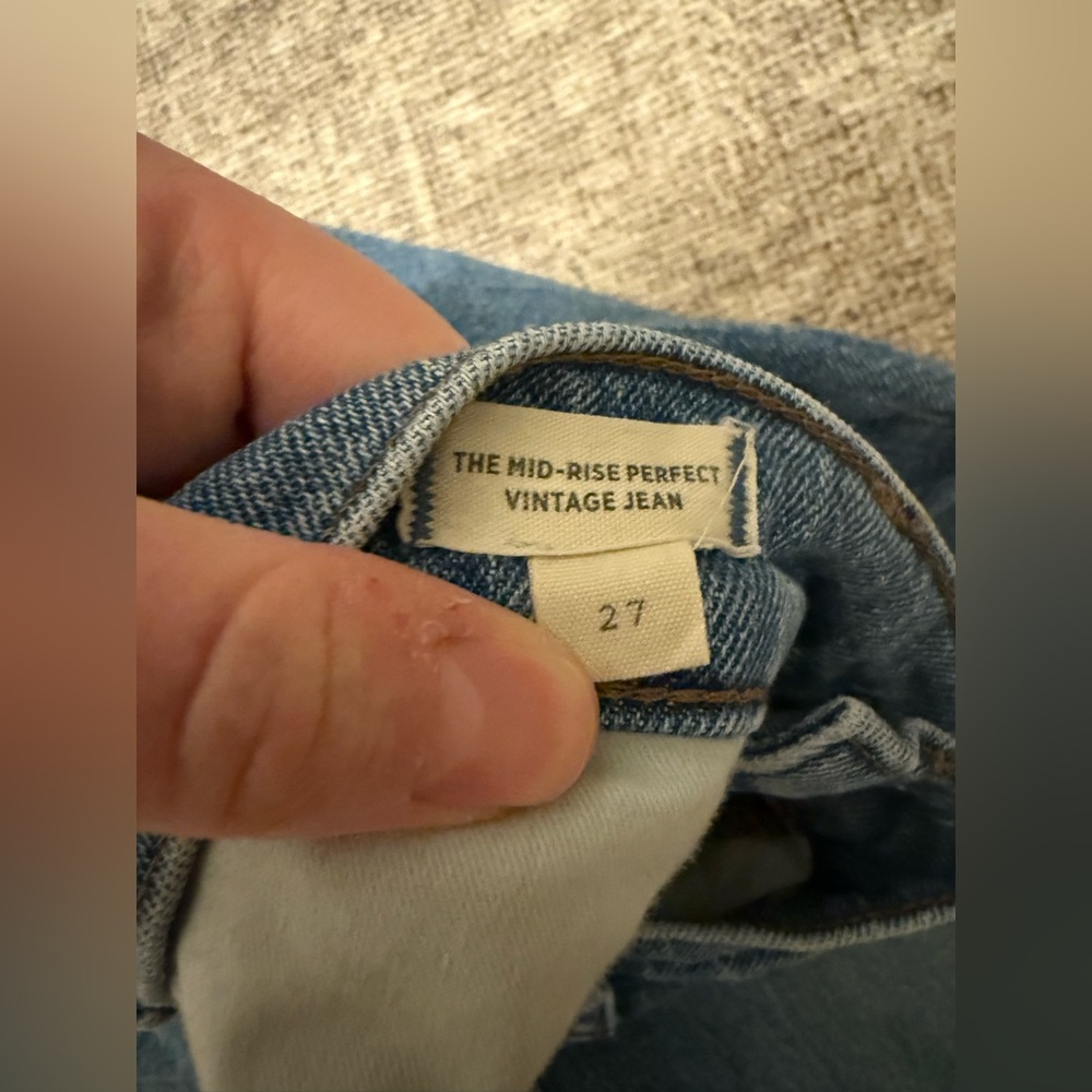 Madewell The Perfect Vintage Jean Mid Rise - Picture 2 of 4
